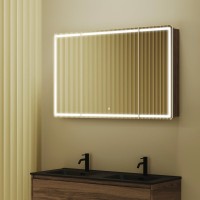 Зеркало-шкаф Sancos Mirror 120, с подсветкой, дуб чарльстон