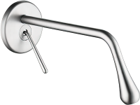 Смеситель для раковины BOCH MANN Tropfen BN BM8928 С ВНУТРЕННЕЙ ЧАСТЬЮ, матовый никель