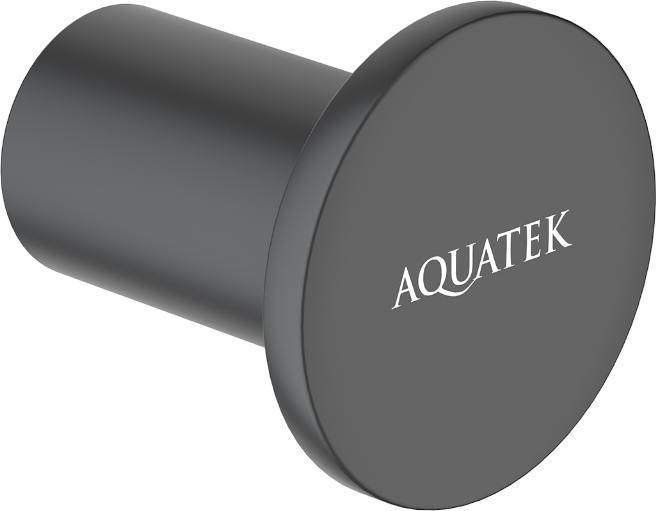 Крючок AQUATEK Лира AQ4401MB матовый черный