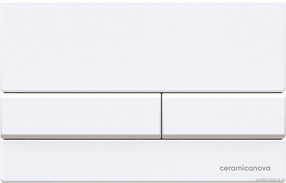 Комплект Унитаз подвесной Ceramicanova Forma CN3009 безободковый, с микролифтом + Инсталляция Envision CN1002W + Кнопка Flat, белая