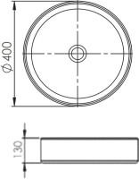 Мебель для ванной комнаты STWORKI Lotus 42 anthracite matt