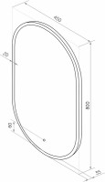 Мебель для ванной комнаты STWORKI Lotus 42 anthracite matt