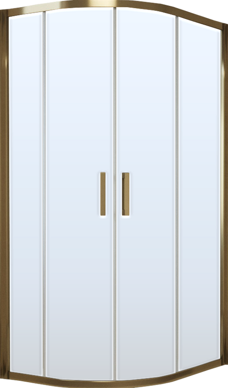 Душевой уголок Vegas Glass ZS-F Tur Novo 120*100 05 10 профиль бронза, стекло сатин