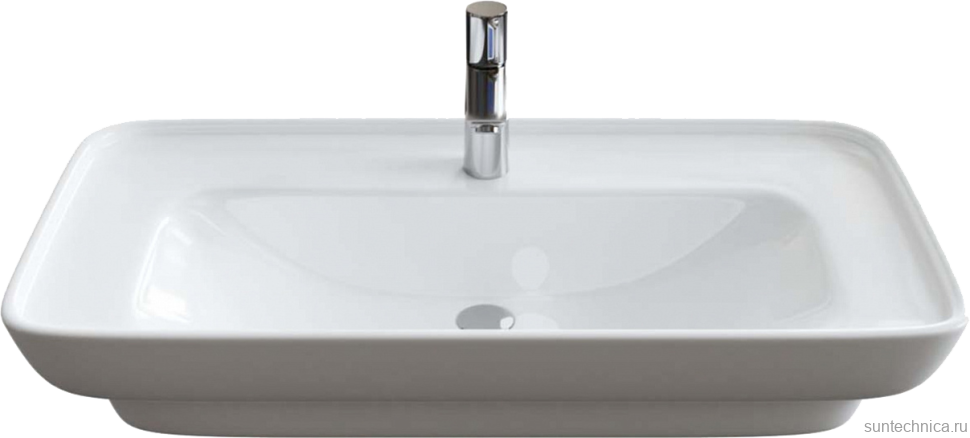 Мебель для ванной комнаты Brevita Enfida 100 напольная, белая