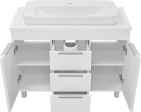 Мебель для ванной комнаты Brevita Enfida 100 напольная, белая