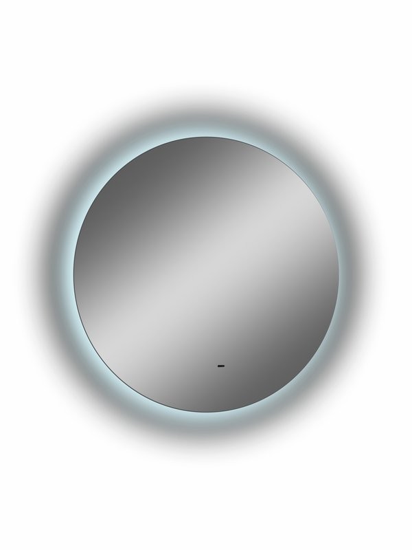 Зеркало круглое CONTINENT Ledh Ajour 100 см, сенсорное, с холодной подсветкой