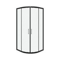 Душевой уголок Ceruttispa Viva 90B N 90x90, профиль черный