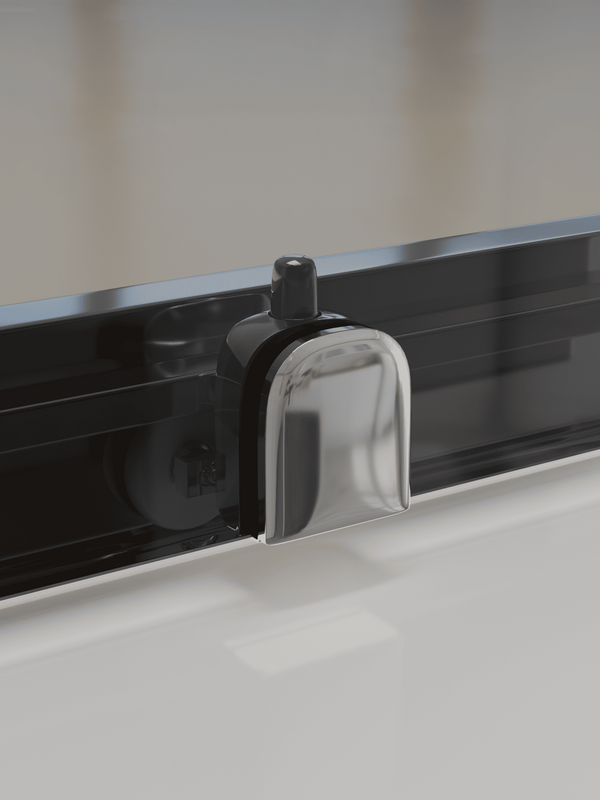 Душевая дверь в нишу RGW Passage CL-13 профиль хром, стекло серое