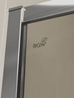 Душевая дверь в нишу RGW Passage CL-13 профиль хром, стекло серое