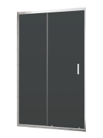 Душевая дверь в нишу RGW Passage CL-13 профиль хром, стекло серое