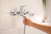 Смеситель для ванны с душем Hansgrohe Rebris S 72440000 хром