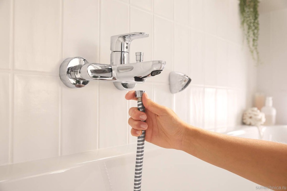 Смеситель для ванны с душем Hansgrohe Rebris S 72440000 хром