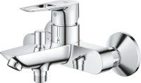 Смеситель для ванны с душем Grohe BauLoop 23602001 хром Смеситель для ванны с душем Grohe BauLoop 23602001 хром