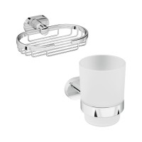 Набор Стакан AM.PM Sense A7434300 + Мыльница A7434600