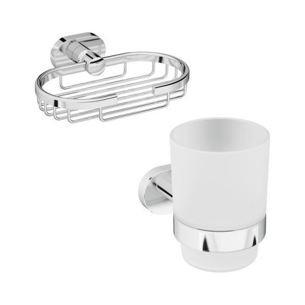 Набор Стакан AM.PM Sense A7434300 + Мыльница A7434600