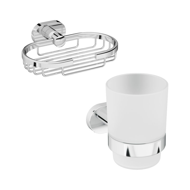 Набор Стакан AM.PM Sense A7434300 + Мыльница A7434600