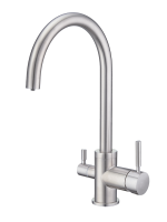 Смеситель для кухни Emar Steel ЕС - 3007 сатин