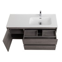 Мебель для ванной комнаты BelBagno Kraft R, 100 cemento grigio