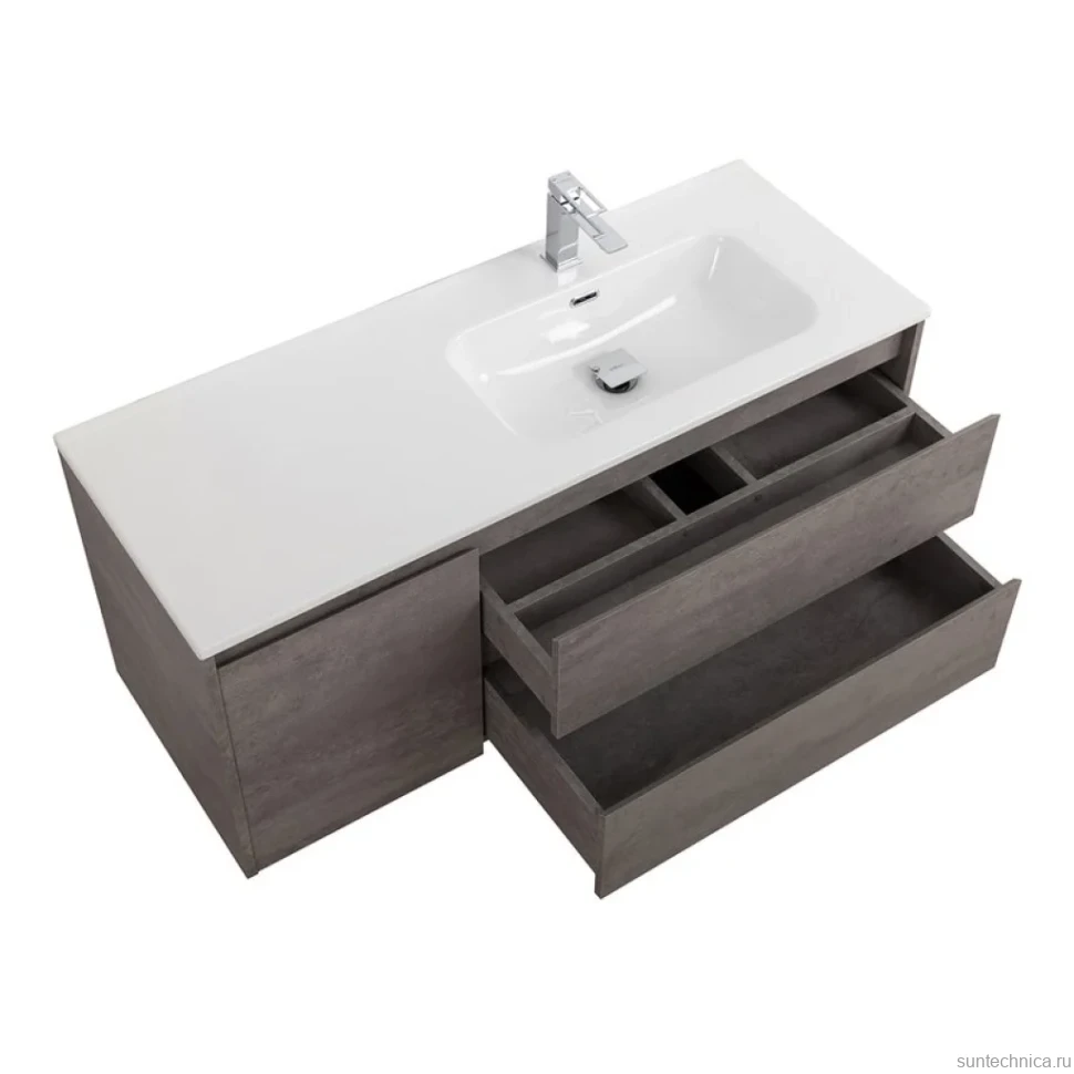 Мебель для ванной комнаты BelBagno Kraft R, 100 cemento grigio