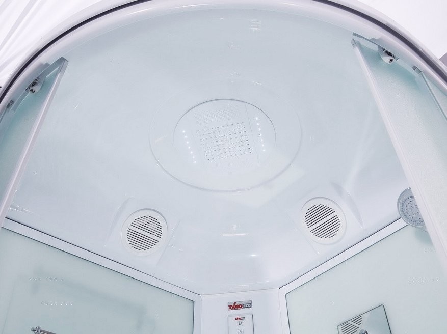 Душевая кабина Timo Eco TE-0790 с высоким поддоном, с сиденьем
