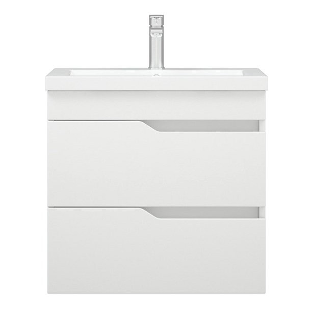 Тумба под раковину без столешницы Corozo Теона Z2 60 подвесная, белая