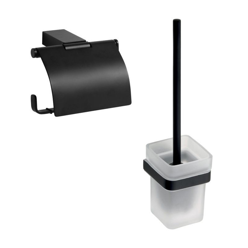 Набор Держатель Bemeta Nero 135012010 + Ершик 135013010