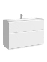 Тумба с раковиной Sancos Folk Floor 120 напольная, bianco, раковина CN7017