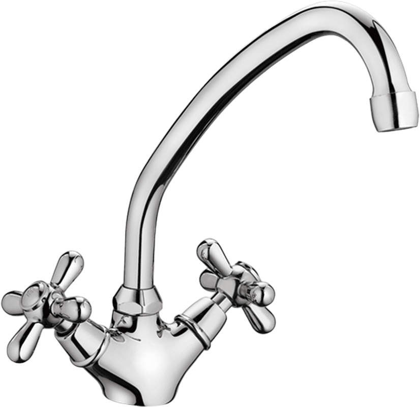 Смеситель для кухни Fashun A4125 хром