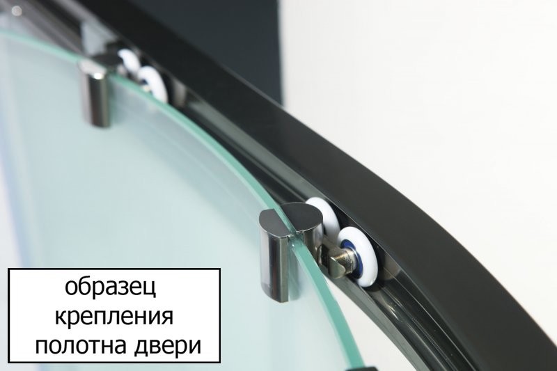 Душевой уголок Cezares Giubileo -R2-90 стекло с узором, золото