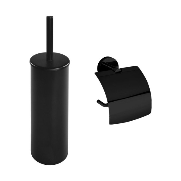 Набор Держатель Bemeta Dark 104112010 + Ершик 102313060