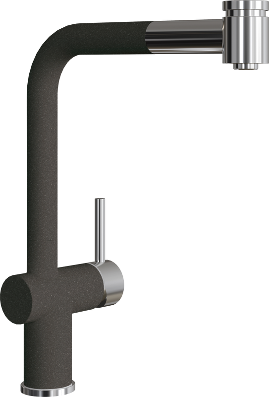 Смеситель для кухни Florentina Палермо черный