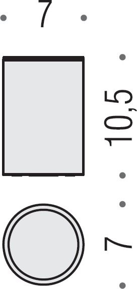 Набор Стакан Colombo Design Plus W4941 CR + Мыльница W4940.CR