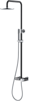 Душевая стойка Boheme Stick 128-BCR.2 black touch chrome