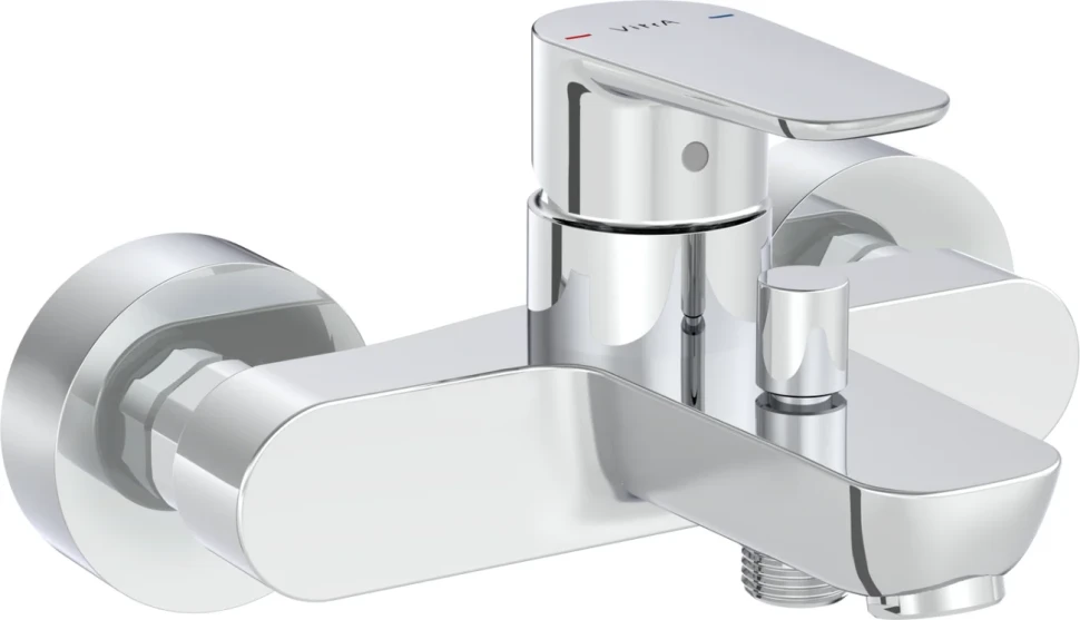 Смеситель для ванны с душем VitrA Flow Soft хром