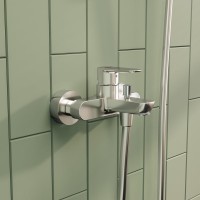 Смеситель для ванны с душем VitrA Flow Soft хром