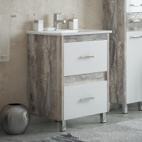 Тумба с раковиной Corozo Верона 65 антик