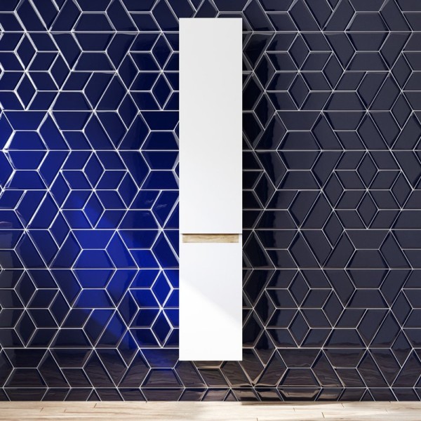 Шкаф-пенал для ванной AM.PM X-Joy 30 подвесной, белый глянец