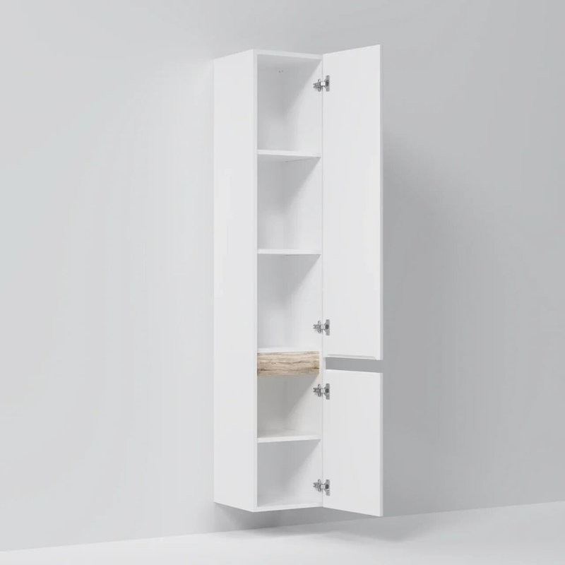 Шкаф-пенал для ванной AM.PM X-Joy 30 подвесной, белый глянец