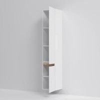 Шкаф-пенал для ванной AM.PM X-Joy 30 подвесной, белый глянец