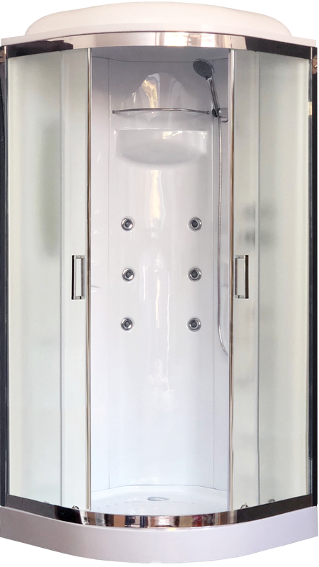 Душевая кабина Royal Bath HK RB 90HK2-M-CH с низким поддоном