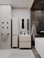 Тумба напольная SanStar Riana 70 Без раковины для ванной комнаты, cappuccino