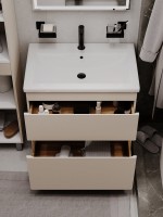 Тумба напольная SanStar Riana 70 Без раковины для ванной комнаты, cappuccino