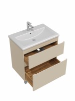 Тумба напольная SanStar Riana 70 Без раковины для ванной комнаты, cappuccino