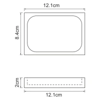Мыльница Wasserkraft Kammel K-9129 белая Мыльница Wasserkraft Kammel K-9129 белая