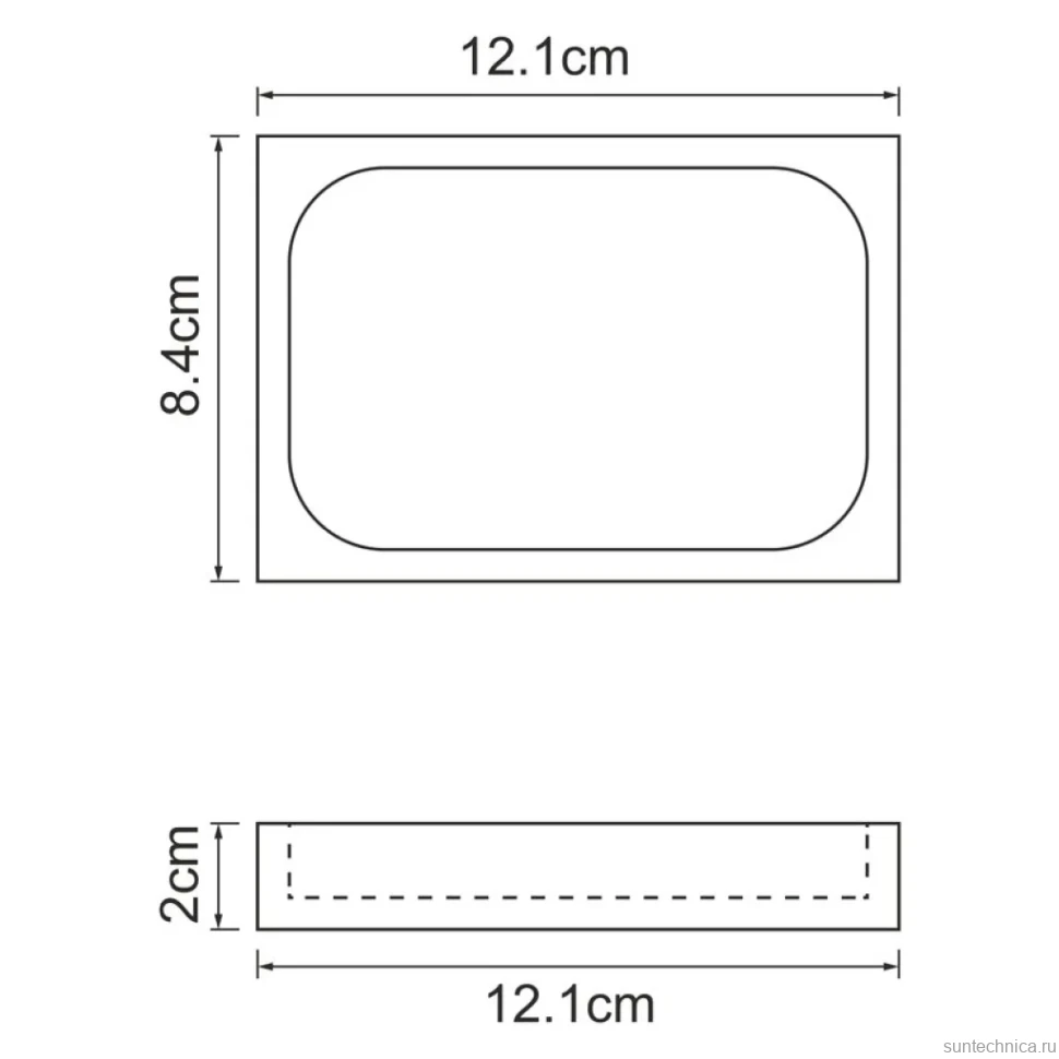 Мыльница Wasserkraft Kammel K-9129 белая