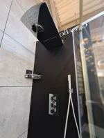 Душевой комплект AltroBagno Cascata 040101 Cr С ВНУТРЕННЕЙ ЧАСТЬЮ, хром