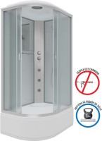 Душевая кабина Niagara Classic NG-2310-14RG 120х80 см, с гидромассажем