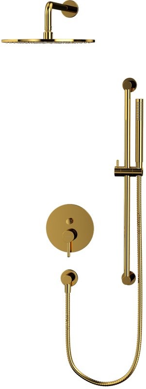 Душевой комплект WHITECROSS Y YSET05GL С ВНУТРЕННЕЙ ЧАСТЬЮ, золото