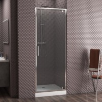 Душевая дверь в нишу Bravat Drop 100x200 распашная
