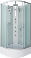 Душевая кабина Niagara Classic NG-3301-14BKTG 90х90 см, без крыши, с гидромассажем и тропическим душем